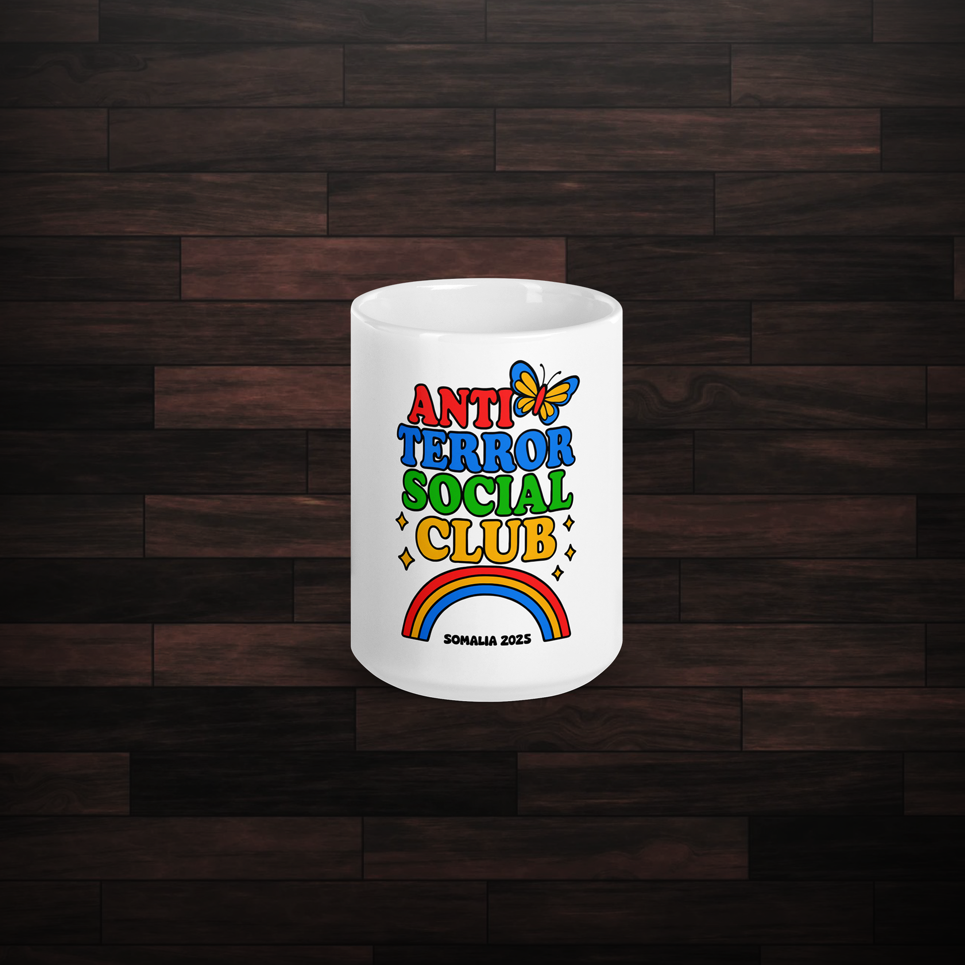 Anti Terror Social Mug